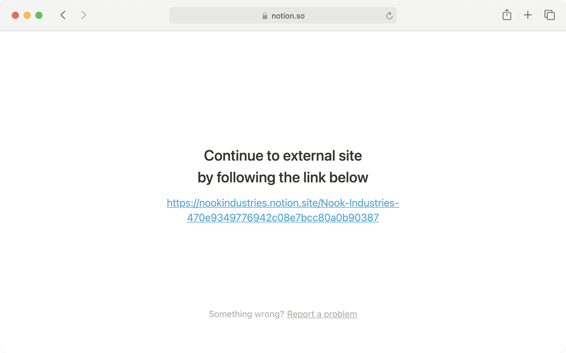Existing public pages will be redirected to the new domain.