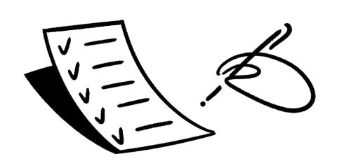 Illustration of a checklist