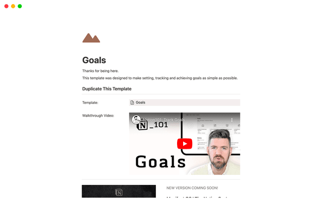 Goal Tracker
